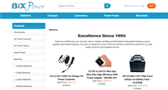 Desktop Screenshot of bixpower.com
